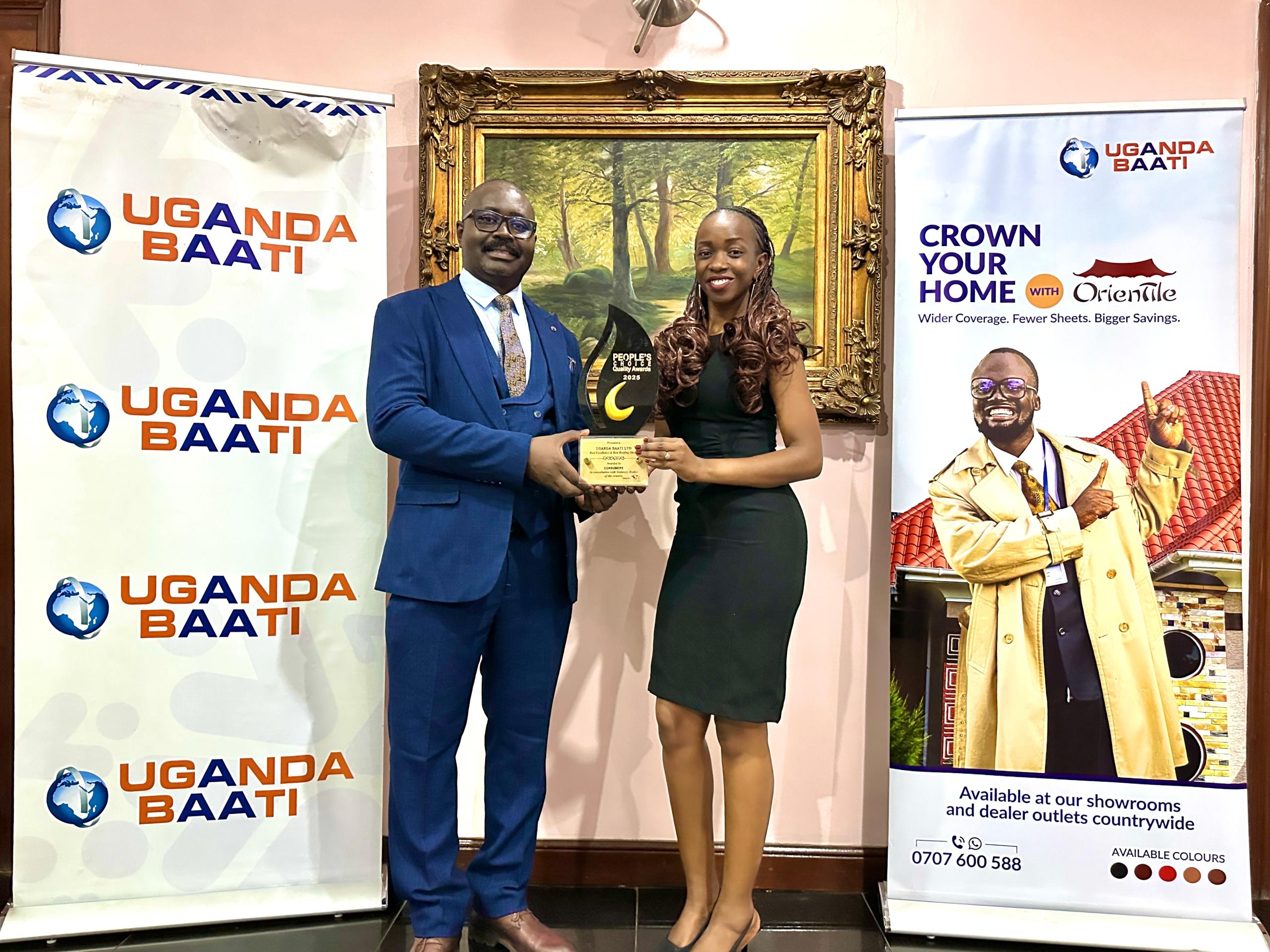 Uganda Baati Crowned Uganda’s Most Trusted Roofing Brand