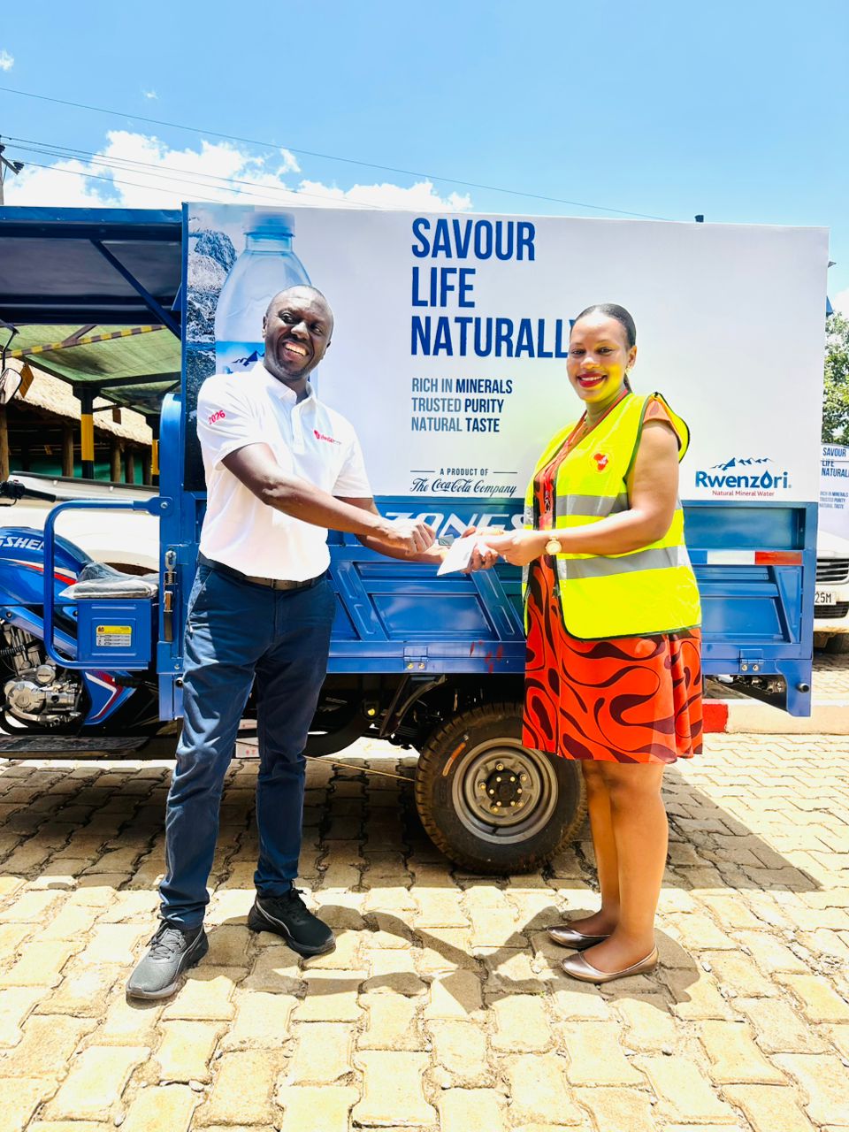CocaCola Beverages Uganda rewards top distributors with delivery TukTuks